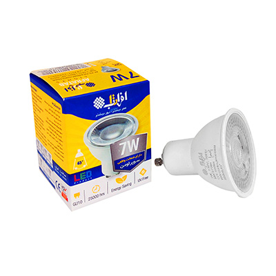 لامپ هالوژنی LED ال ای دی ۷ وات افراتاب SMD سرپیچ GU10